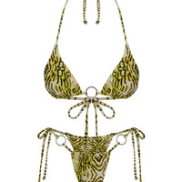 Sunbrella Tie Side Bikini Bottoms Snake